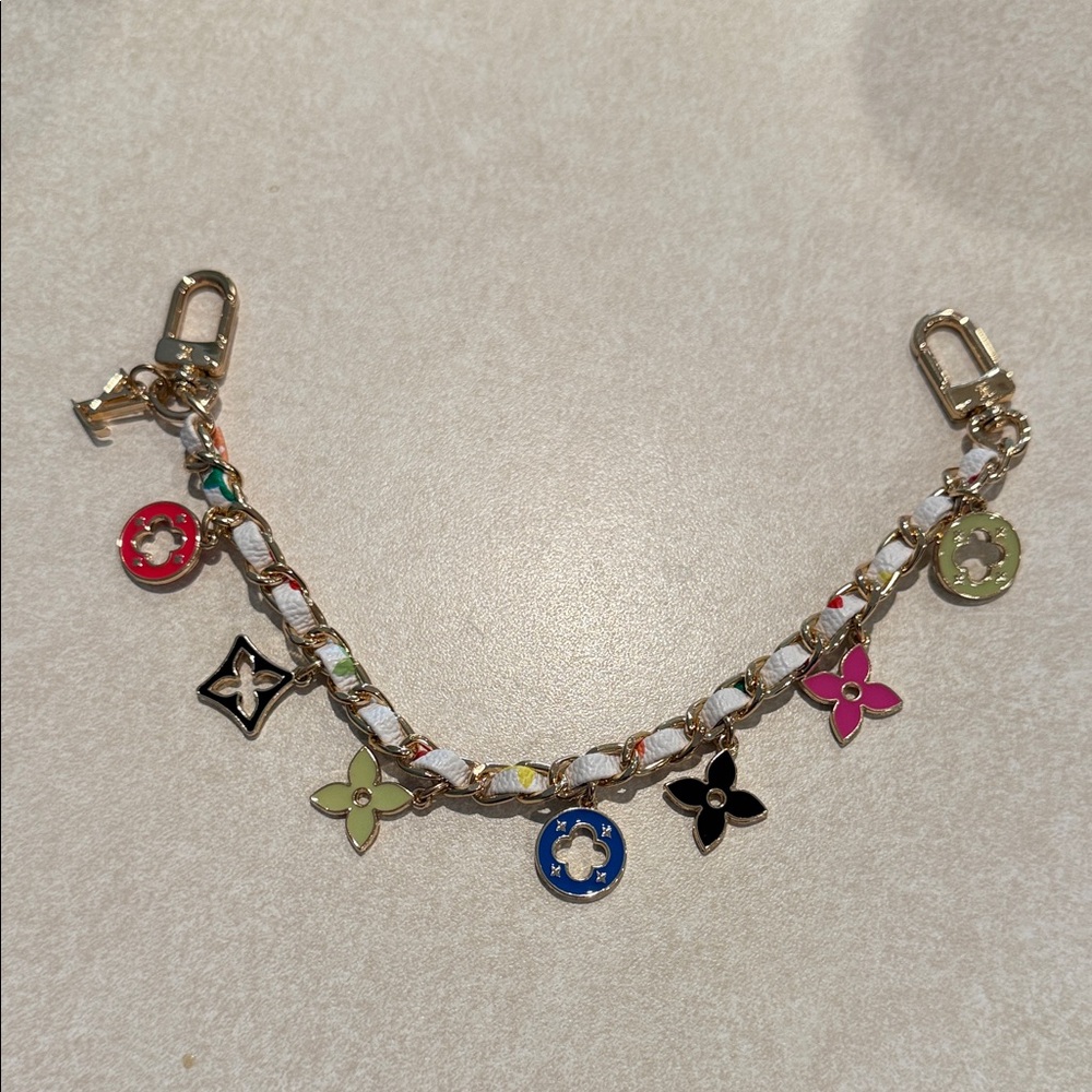 Louis Vuitton Multicolor Key & Card Holder